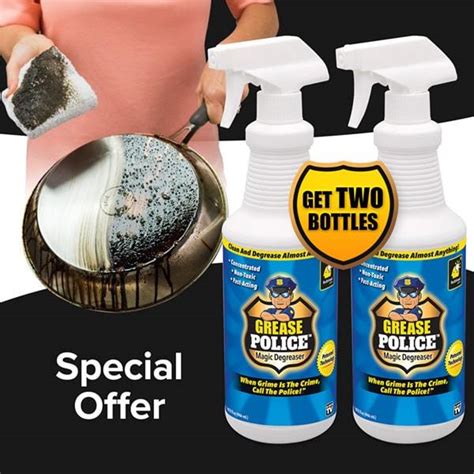 Grease Police Magic Degreaser: The Perfect Cleaning Solution for Any Surface